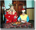 The scene from Purimshpil
