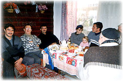 Celebration of Chanukkah in Warm Home. "Hesed-On-Wheels" program